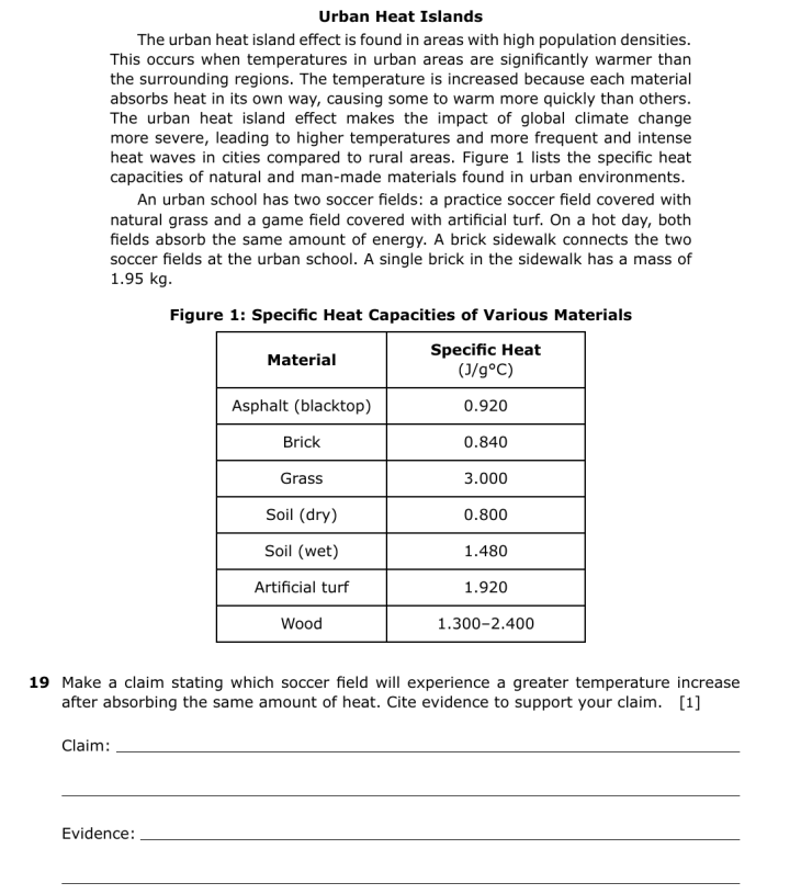 Question 1