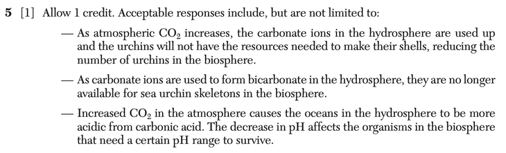 Answer to Question 5