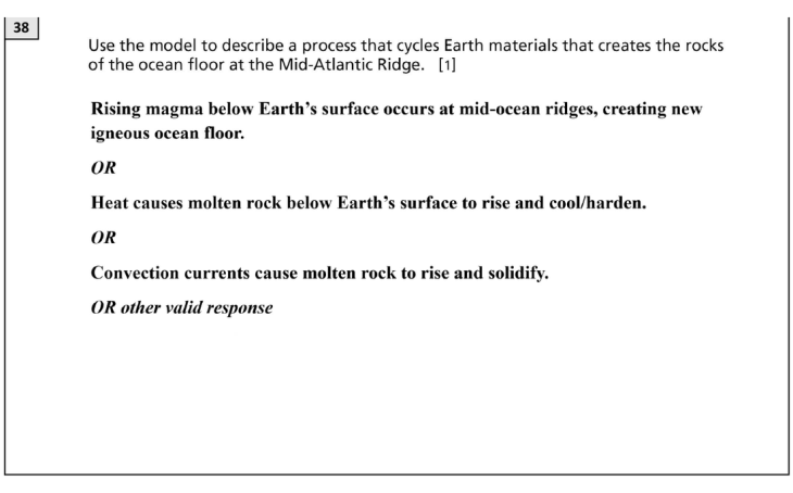 Answer to Question 5