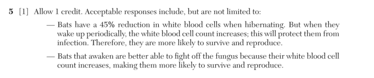 Answer to Question 5