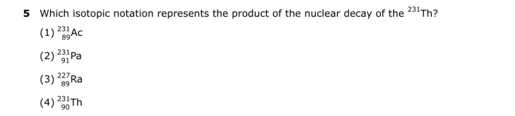 Question 5