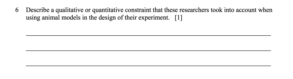 Prostaglandins Sample Cluster, question 6