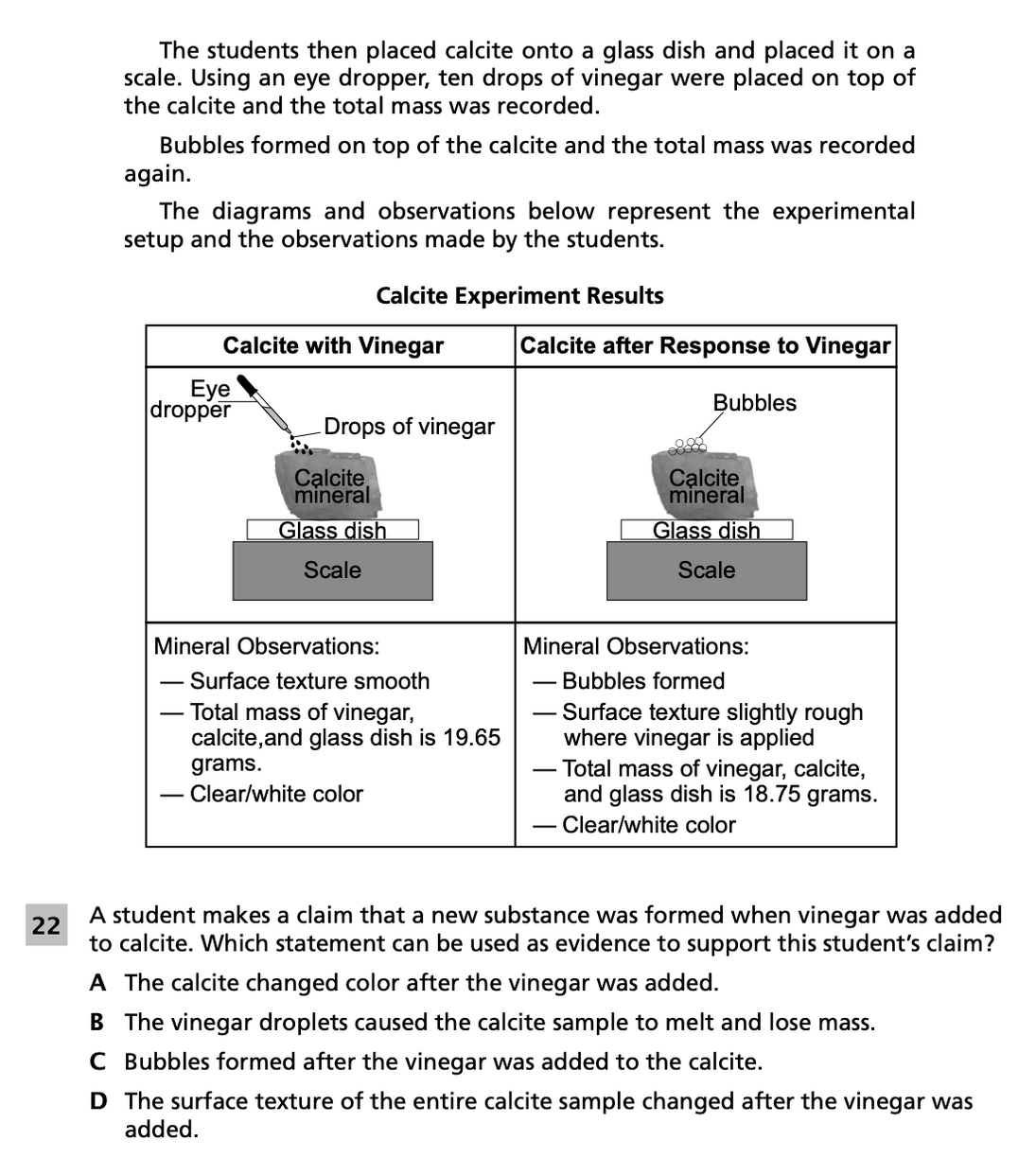 Identifying Substances | NY Science Standards Wiki