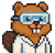 Pixel beaver