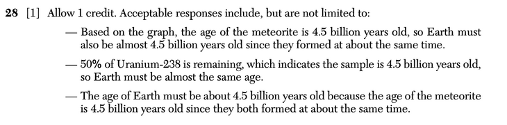 Answer to Question 3