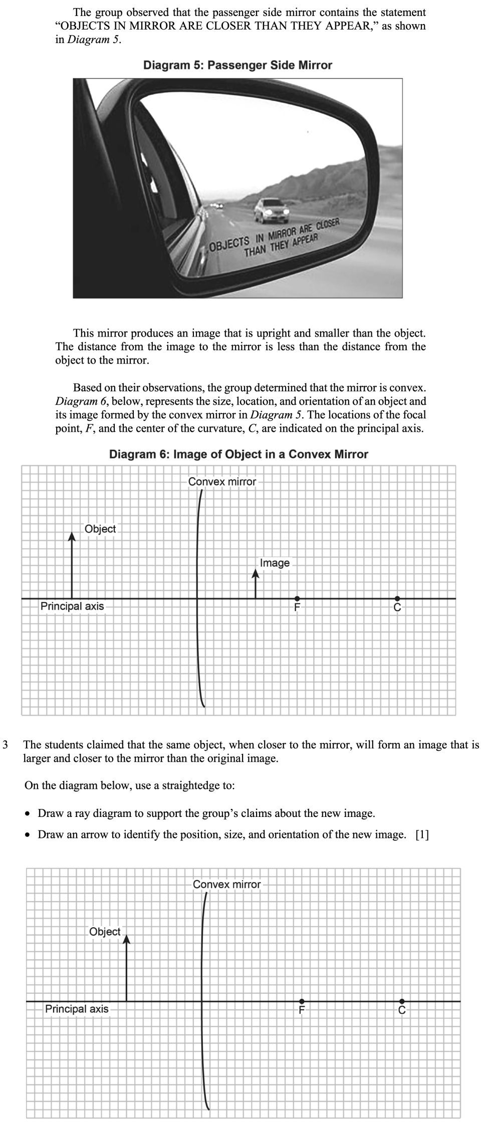 Automotive Optics Sample Cluster, question 3