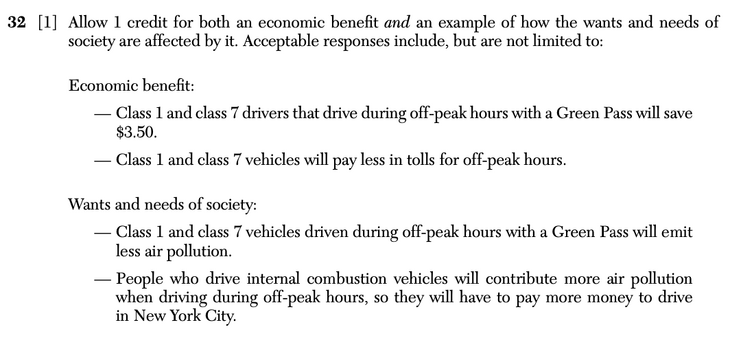 Answer to Question 2